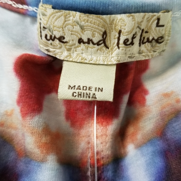 Live and Let Live Shirt - Picture 5 of 6